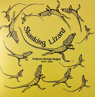 The cover features illustrations of lizards of various sizes running in a circle.