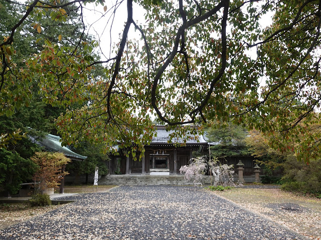 鳥取県西伯郡大山町名和　名和神社　参道