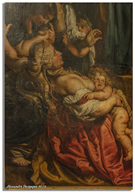 Peter Paul Rubens, L'elevazione della Croce - particolare (Cattedrale di Anversa)