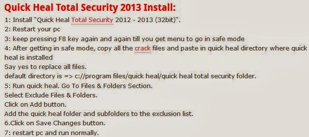 Quick Heal Total Security 2013 