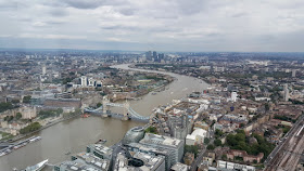 The view from The Shard London
