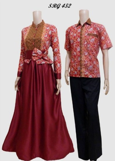 57 Model Gamis Batik Modern 2019 Model Baju Muslim 