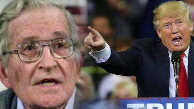 Mundo// Con influencia a la baja Trump expande amenaza militar de EUA: Chomsky