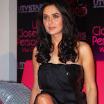 Preity Zinta Sexy Legs Show In a Black Dress