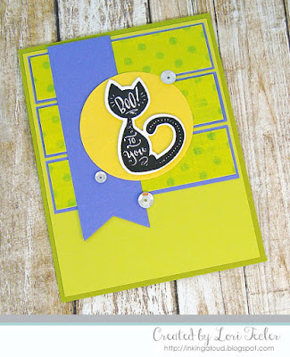 Boo to You card-designed by Lori Tecler/Inking Aloud-stamps from Lil' Inker Designs