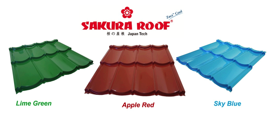 Genteng Sakura Roof  Genteng Metal Depo Material 