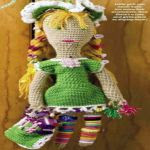 patron gratis muñeca amigurumi | free pattern amigurumi doll 