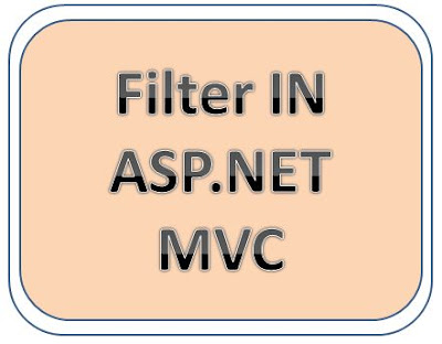 Filter in MVC