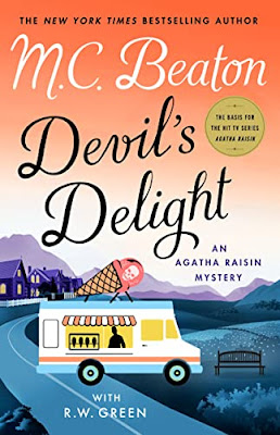 book cover of cozy mystery Devil's Delight by MC Beaton