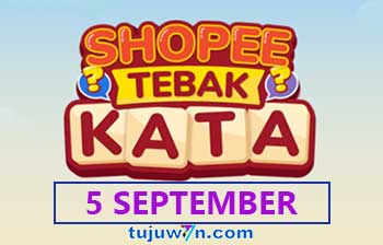 tantangan harian shopee tebak kata 5 september 2022