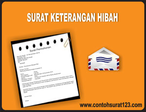 Gambar Contoh Surat Keterangan Hibah