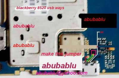 BlackBerry 8520 Curve usb Problem solution 