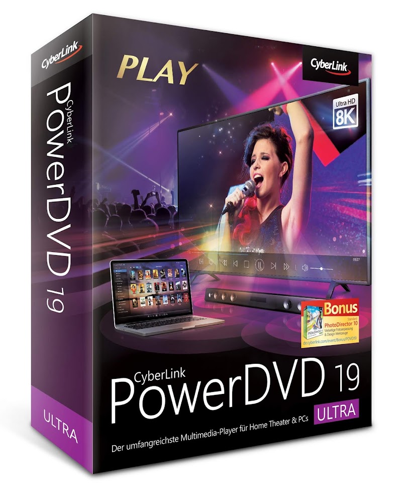 PowerDVD Ultra 19 2019 Crack e Serial Download Grátis