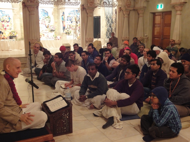 Srimad Bhagavatam Class by Sankarshan Das,ISKCON Melbourne