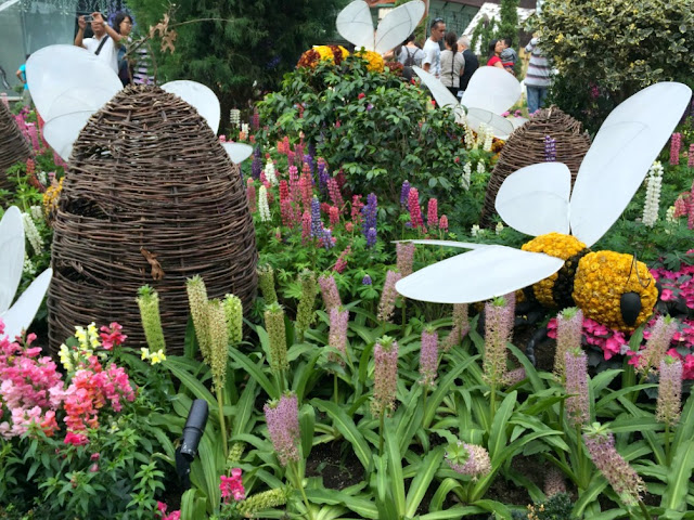 gardens by the bay flower dome