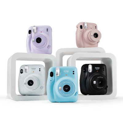Group of 5 different colours Instax mini 11's