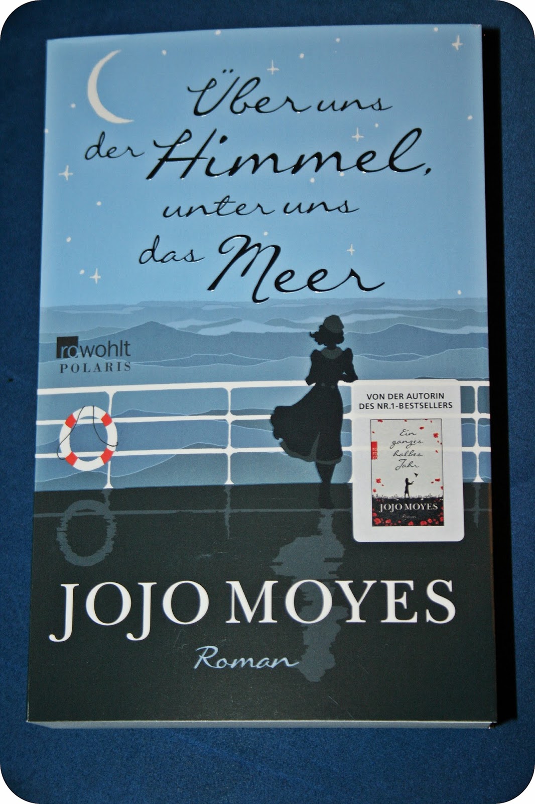 Rezension über uns der Himmel unter uns das Meer von Jojo Moyes