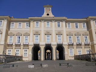 The Royal Palace of Portici was built as a home for Charles III of Spain, King of Naples and Sicily