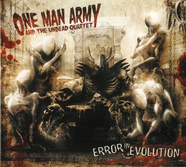 One Man Army And The Undead Quartet Error In Evolution Sinta A Escuridao Metal Blog