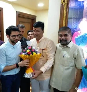चंद्रशेखर वायंगणकर ने दी आदित्य ठाकरे को जन्मदिन की बधाई | #NayaSaberaNetwork