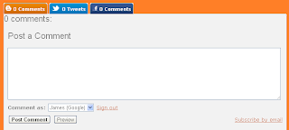 Cara Membuat Kotak Komentar Twitter Dan Facebook Di Blog