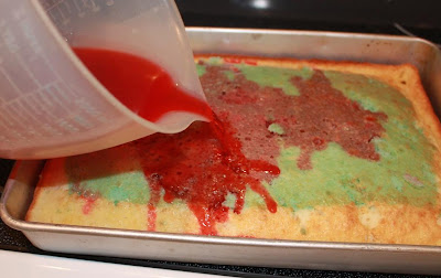 Birthday Cake Shot Recipe on Recipe Christmas Strawberry Jello Shot Cake Recipe By What S Cookin