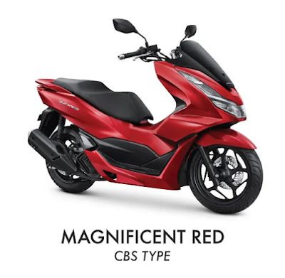 Motor Honda PCX 160 Magnificent Red