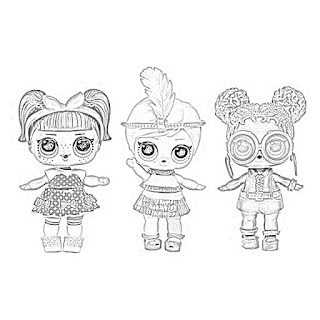 LOL Surprise! dolls coloring pages coloring.filminspector.com