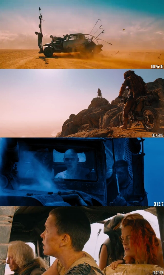 Mad Max Fury Road 2015 BluRay 720p 480p Dual Audio Hindi English Full Movie Download
