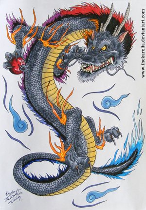 tattoos of dragons