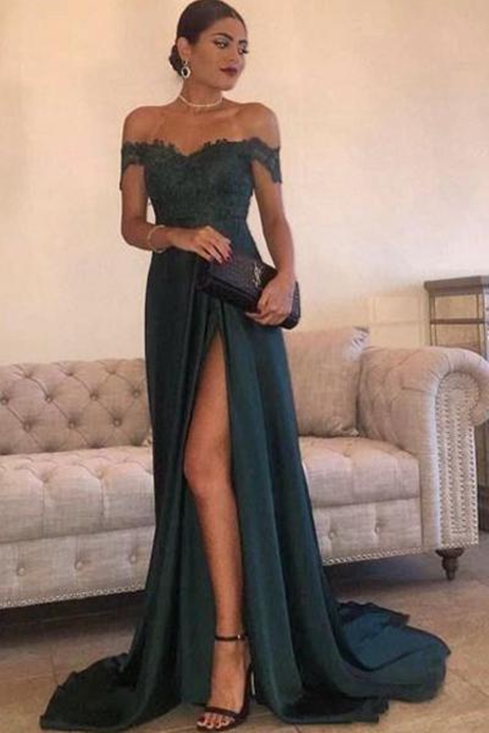 https://www.angrila.com/collections/evening-dresses/products/sexy-leg-slit-long-prom-dresses-lace-off-the-shoulder-evening-gowns