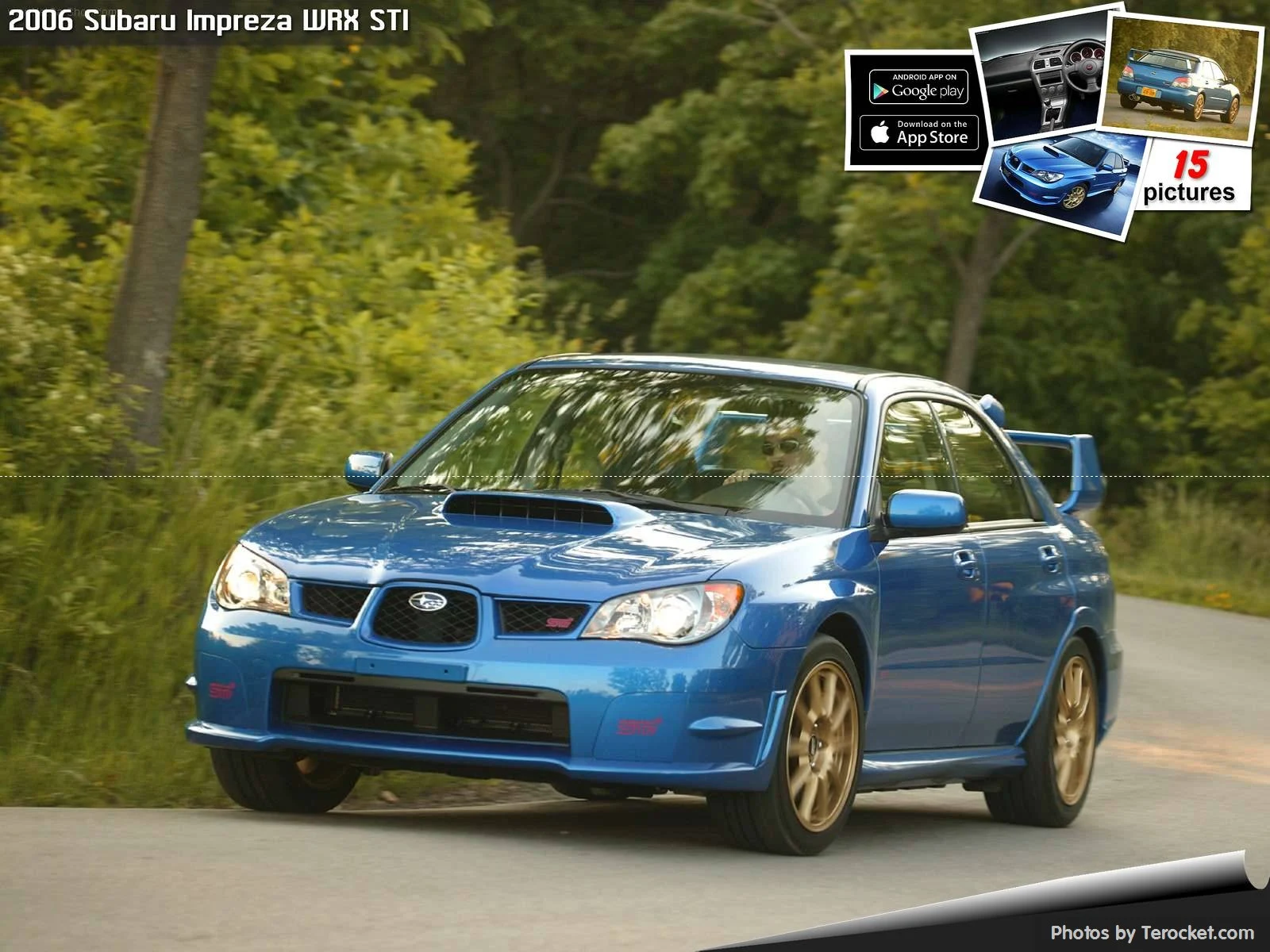 Hình ảnh xe ô tô Subaru Impreza WRX STI 2006 & nội ngoại thất
