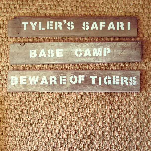 Safari rustic Lovely Jungle  Birthday Life signs  Make  birthday Party