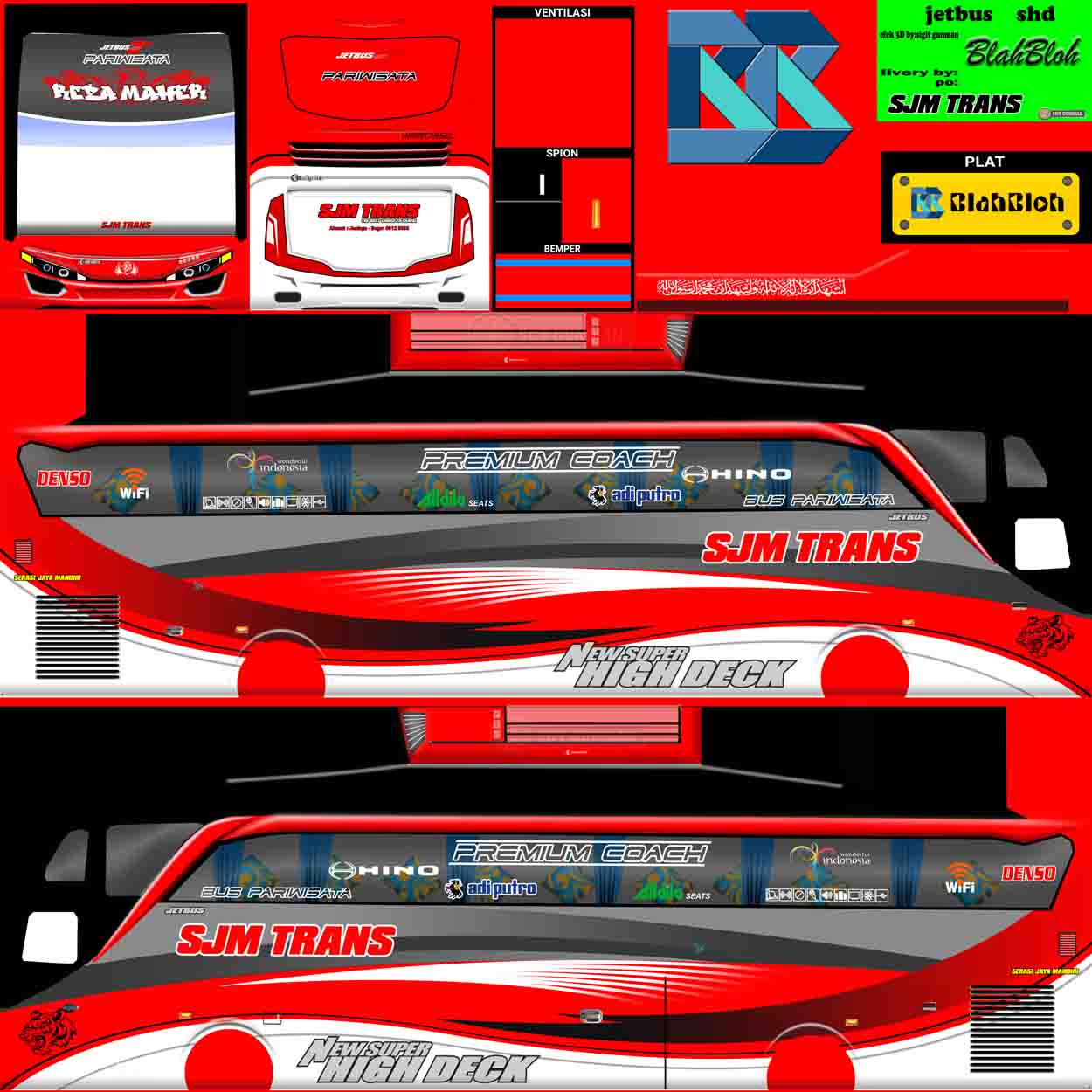 livery sjm trans