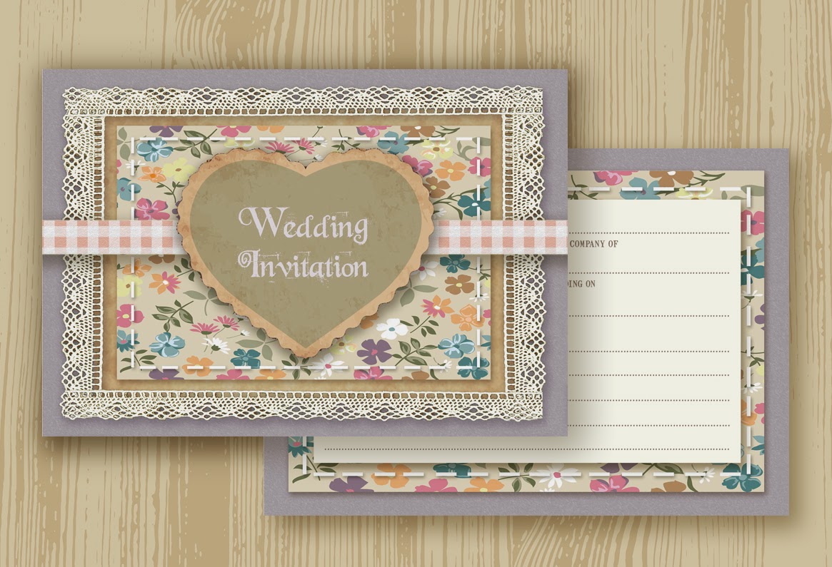 Budget evening wedding invitations