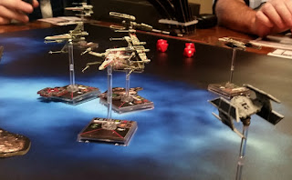 Star Wars X-Wing Miniatures Game Magnet stand mount Custom Miniature