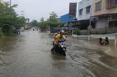 Banjir Kembali Terjadi di Sejumlah Wilayah Kota Pekanbaru