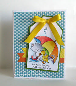 I'm here for you rain or shine by Tracie features Newton's Rainy Day by Newton's Nook Designs; #newtonsnook