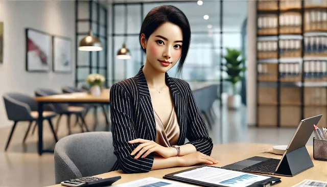 예금 금리 설명하는 사람