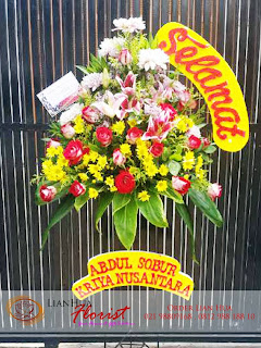 bunga standing flowers, bunga ucapan pernikahan, bunga ucapan selamat & sukses, congratulations flowers, toko bunga jakarta