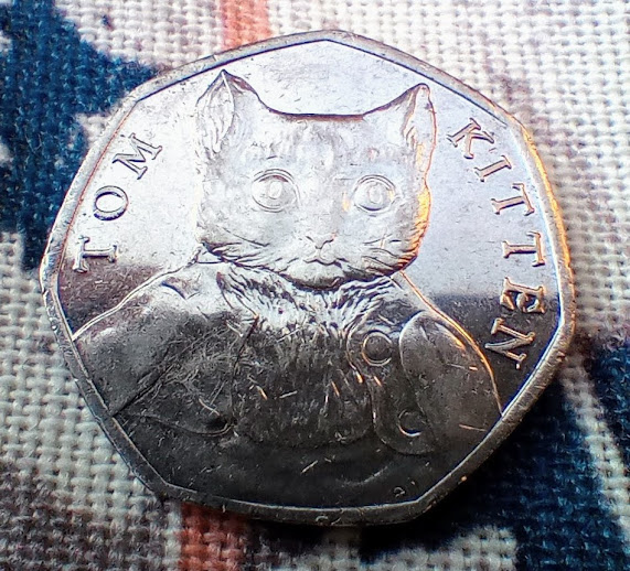 ５０ペンス　硬貨