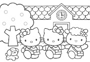 Desenhos para colorir da Hello kitty