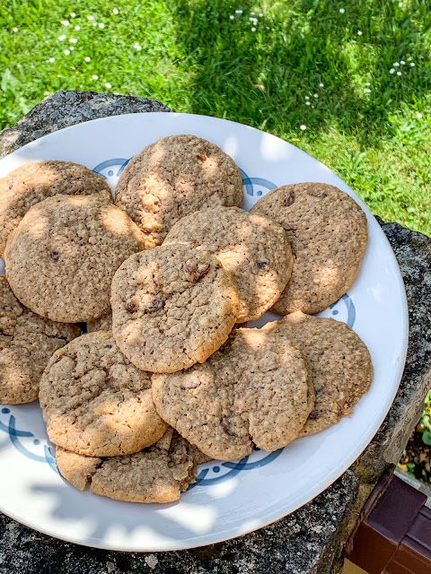 Cookies flocons d'avoine & raisins