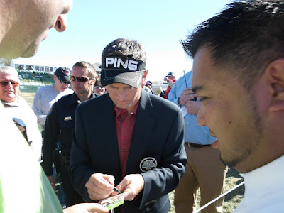 Phoenix Open Winner Mark Wilson Signs Autographs 