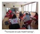 aulas de formación en indoor padel training rivas vaciamadrid