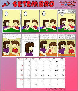 calendário 2013 johnny overjoy setembro