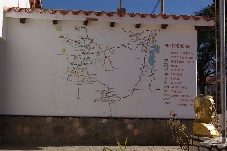 le circuit Salta Cafayate Cachi, 200 km par côté