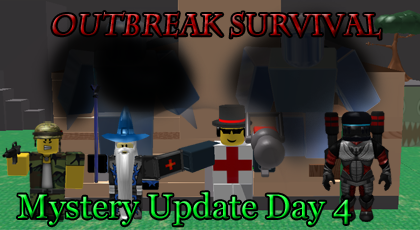Roblox Outbreak Survival October 2014 - on the 5th day a new zombie was revealed it was the ice zombie which at the time its stats were 700 hp 14 walkspeed and 22 damage per touch
