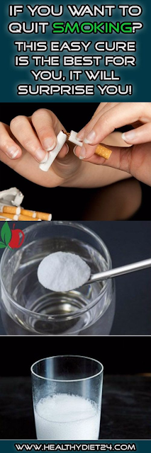 If You Want To Quit Smoking? This Easy Cure Is The Best For You, It Will Surprise You!