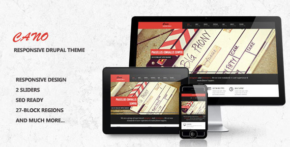 Cano - Responsive Drupal 7 Theme - Creative Drupal